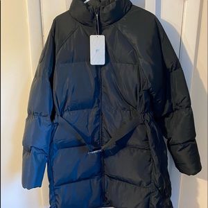 Fabletics black winter coat